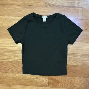 Bozzolo Green Crop Top